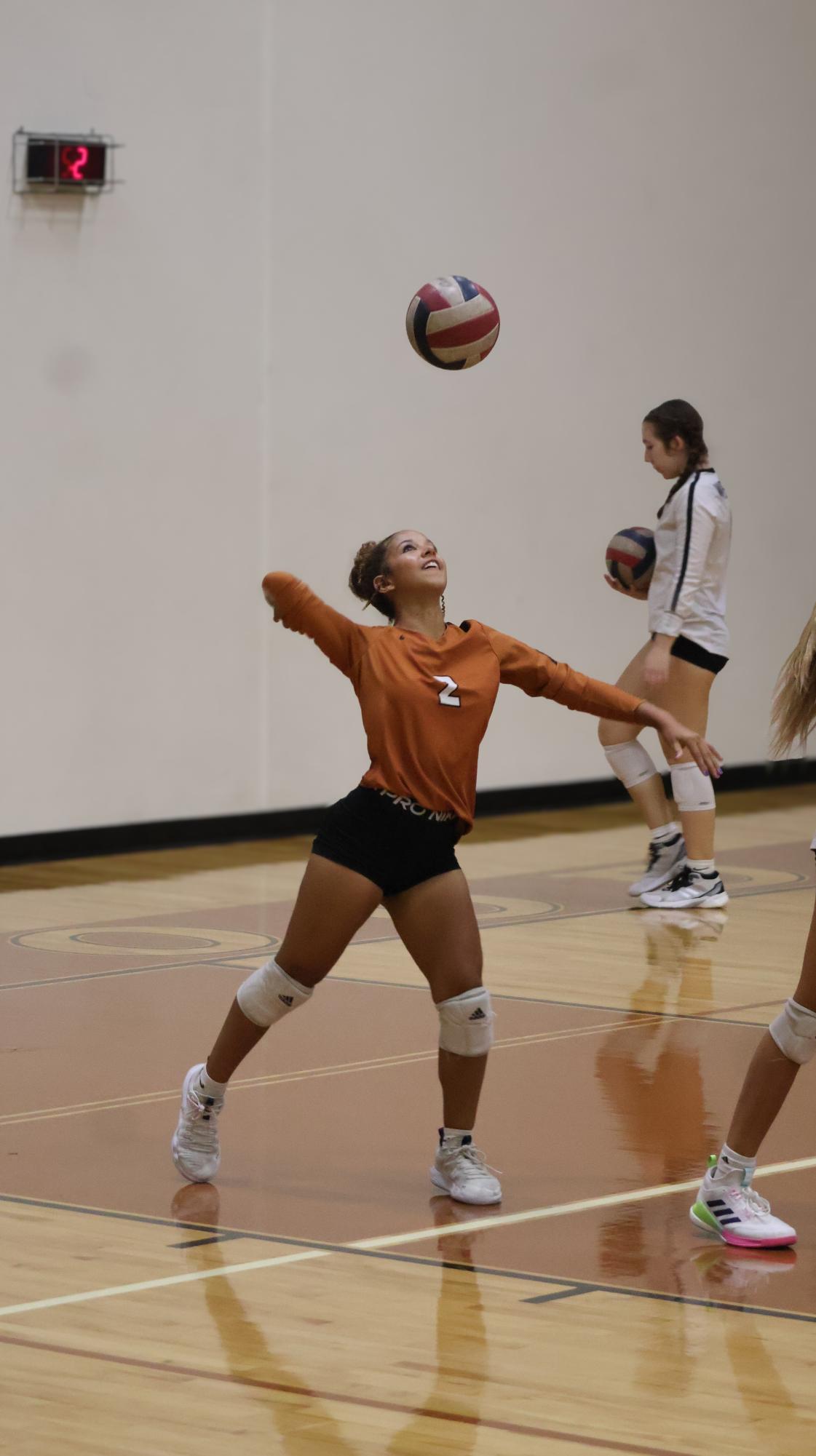 Freshman Volleyball Earns Intense Win Against Stony Point 2-1