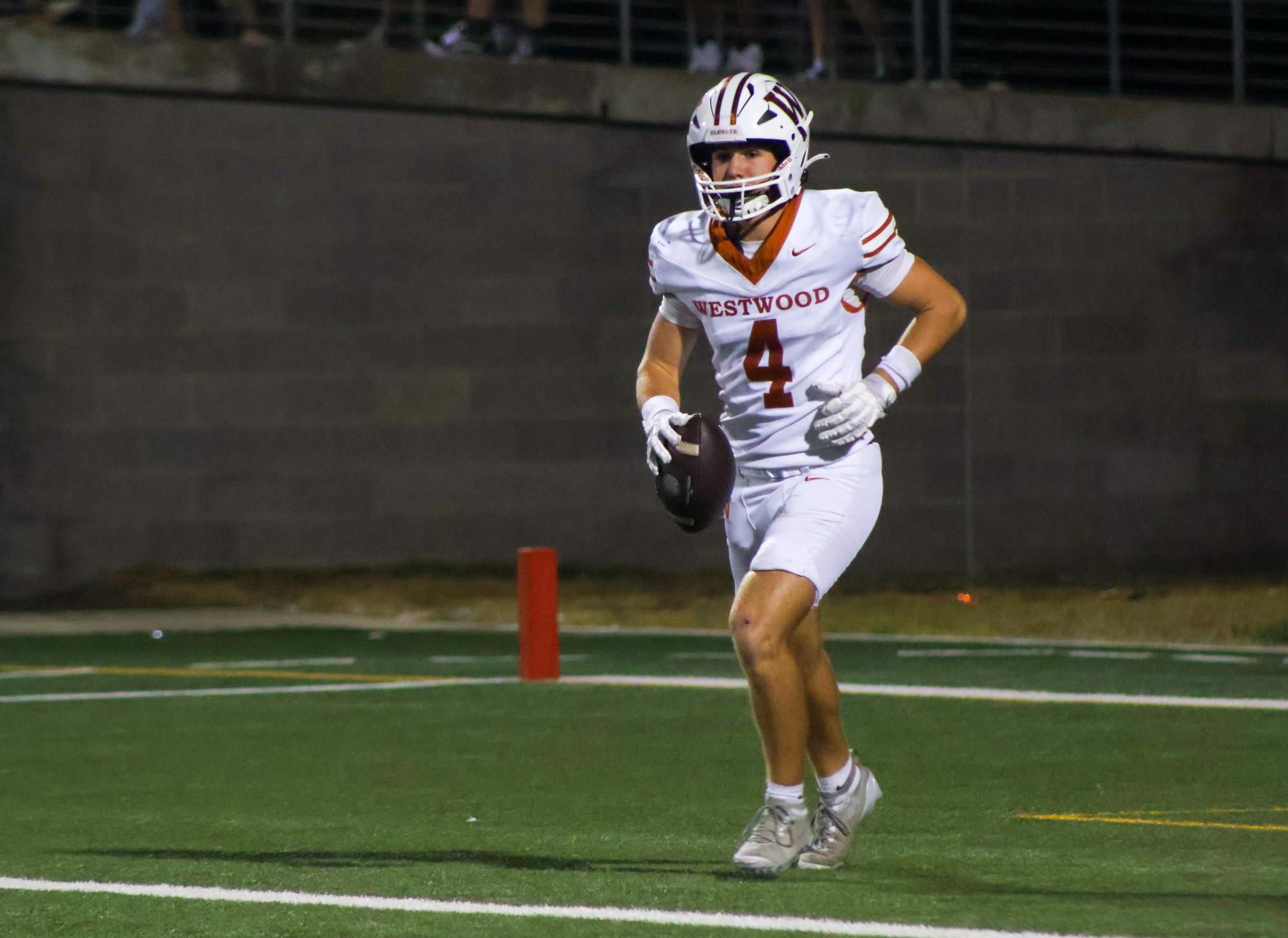 Varsity Football Trampled by McNeil Mavericks 70-45