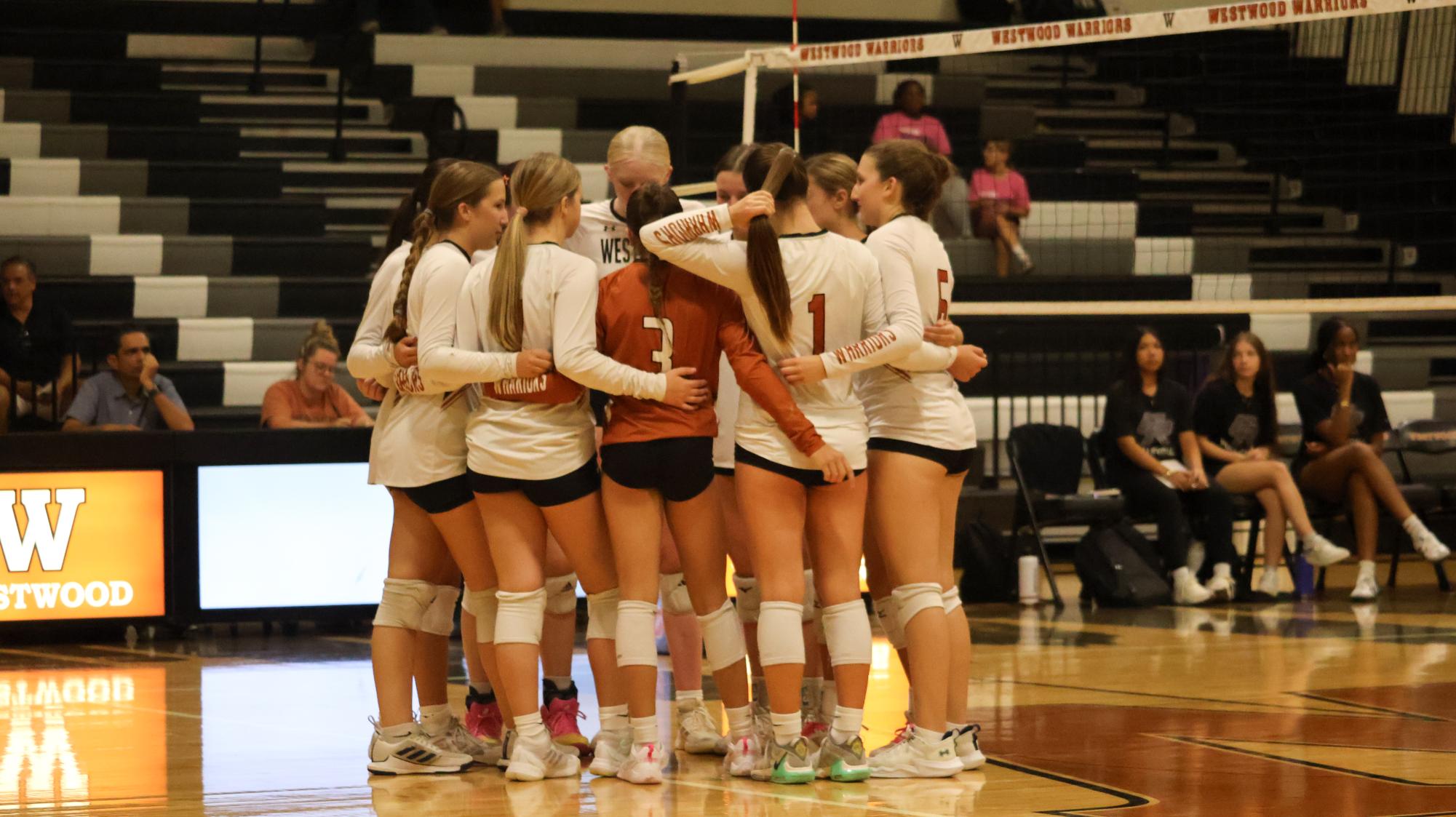 JV Orange Volleyball Slips Through to Take Win Against Cedar Ridge 2-1