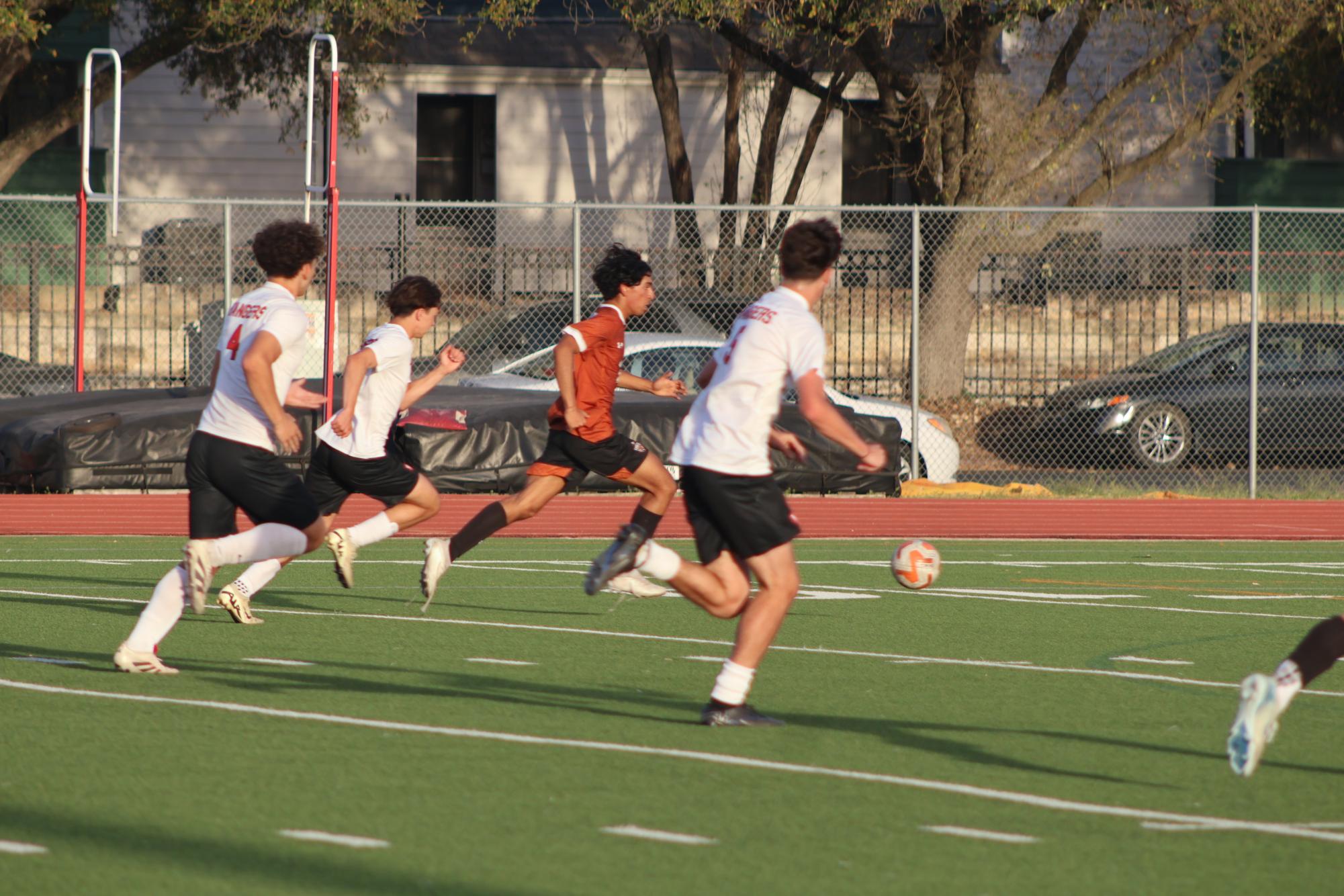 Westwood Warriors JV Orange Boys Soccer Narrowly Defeat Vista Ridge Raiders 1-0