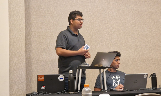 Crushing opponents, Ishan Sharma ‘24 and Ayush Triphathi ‘24 compete in their Policy Debate tournament. The two emerged victorious in both their tournaments at Greenhill and the Texas Forensic Association, representing the best of debate's dedication.