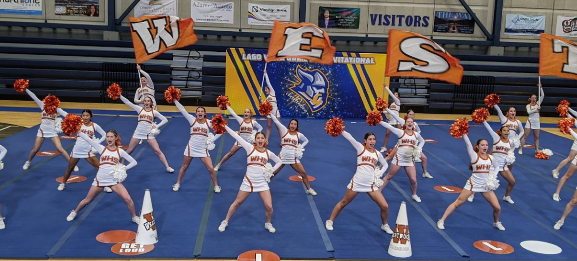 Pushing through the final part of the routine, midway through their fight song, cheer looks to impress the judge with their energy and pep. The fight song closed up their routine well which gave the judges a lasting impression. 